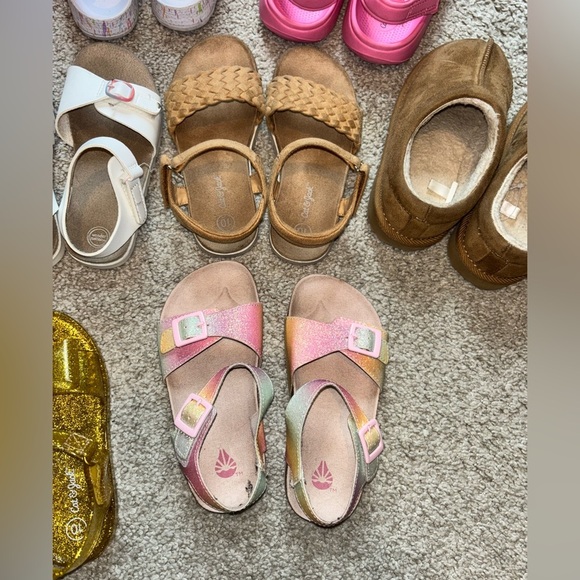 Toddler Girl Size 10 Sandals Shoe Lot - Picture 8 of 14